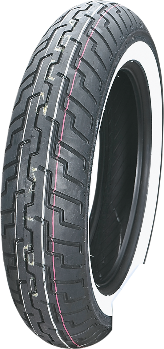DUNLOP Tire - D404 - Front - 140/80-17 Wide Whitewall - 69H 45605324