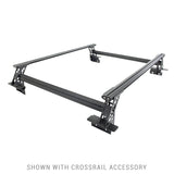 Go Rhino 15-22 Ford F-150 / 19-22 RAM 1500 / 07-21 Toyota Tundra XRS Cross Bars Kit - Tex. Blk 5935001T