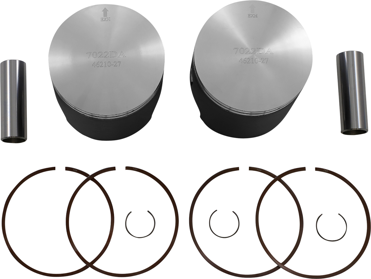 WOSSNER Piston Kit - Ski-Doo - Standard K7022DA-2