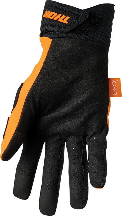 THOR Rebound Gloves - Fluo Orange/Black - Medium 3330-6730