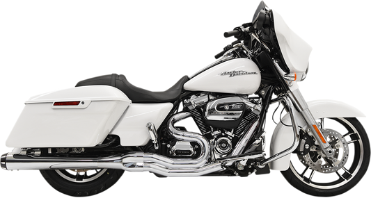 BASSANI XHAUST B4 2:1 Exhaust - Chrome - Megaphone 1F51R