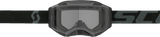 SCOTT Fury Snow Goggles - Black - Clear 278605-0001043
