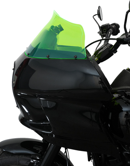 KLOCK WERKS Kolor Flare™ Windshield - 9" - Green Ice - FXRP KWW-02-0610