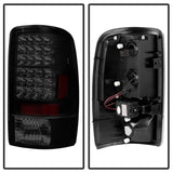 Spyder Chevy Suburban/Tahoe 1500/2500 00-06 LED Tail Lights Black Smoke ALT-YD-CD00-LED-BSM 5078001