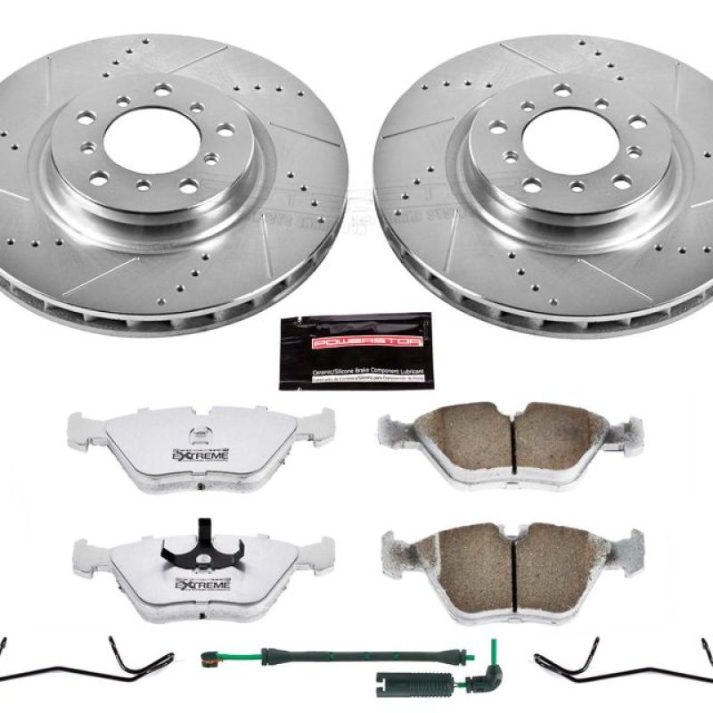 Power Stop 01-06 BMW M3 Front Z26 Street Warrior Brake Kit K2903-26