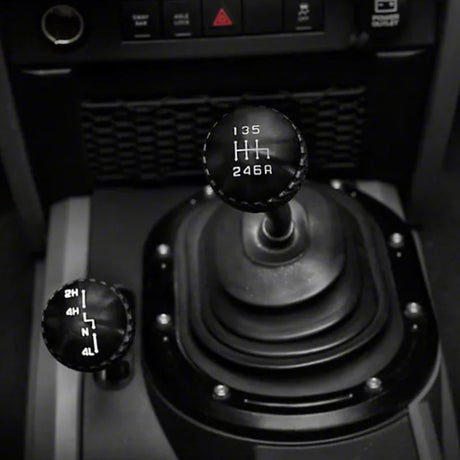 DV8 Offroad 2011-2018 Jeep JK 6-Speed Shift Knob Black D-JP-181112-BK