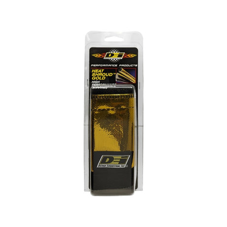 DEI Heat Shroud 1/2in to 1-1/4in I.D. x 3ft - Gold 10458