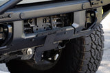 DV8 Offroad 21-22 Ford Bronco Factory Front Bumper Licence Relocation Bracket - Front LPBR-01