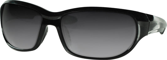 ZAN New Jersey Sunglass Smoke Lens Matte Black Frame EZNJ01