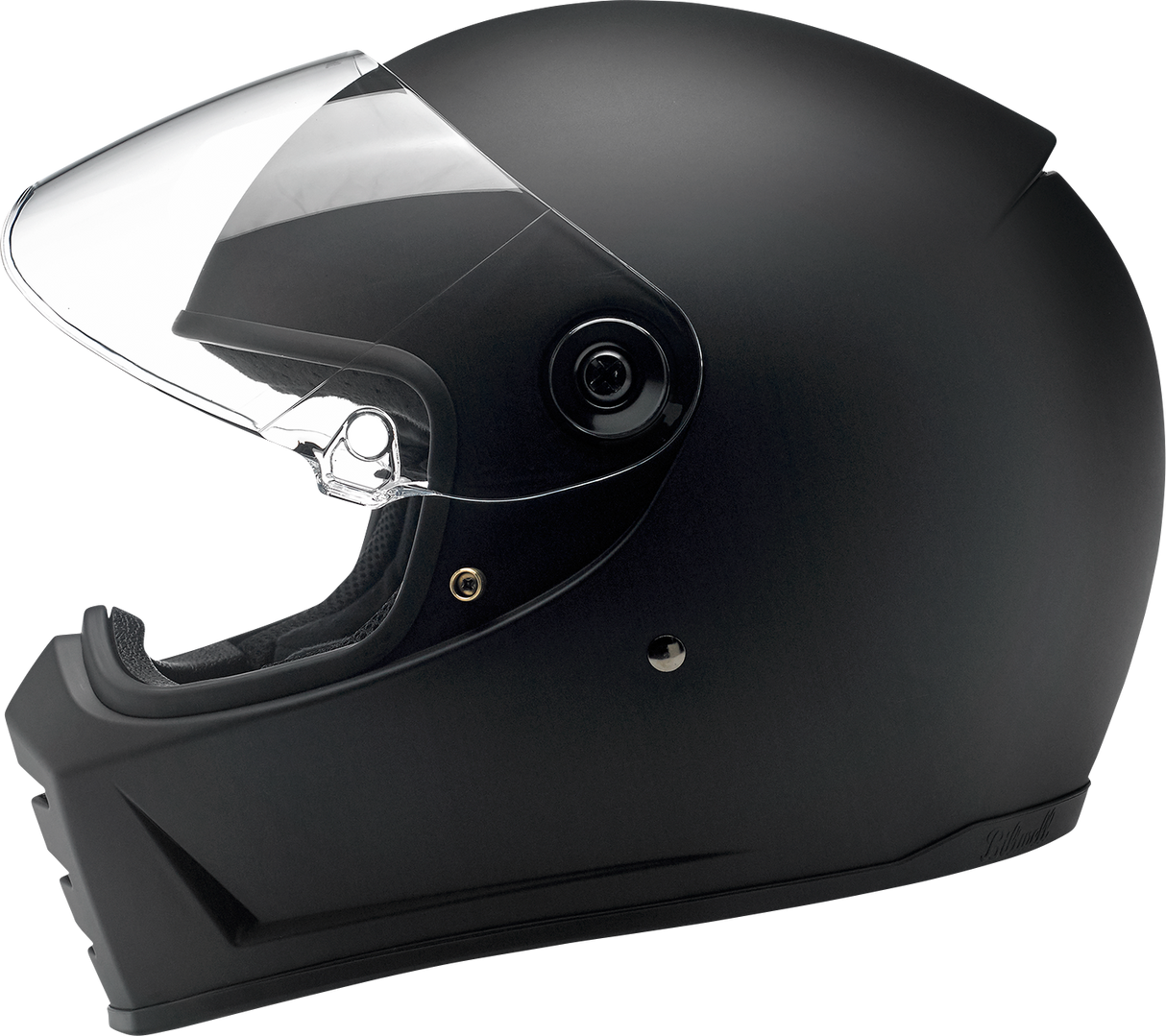 BILTWELL Lane Splitter Helmet - Flat Black - XL 1004-201-105