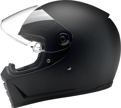 BILTWELL Lane Splitter Helmet - Flat Black - Large 1004-201-104