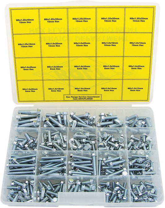 BOLT Bolt Assortment - Flange - 352-Piece SVCFLANGE