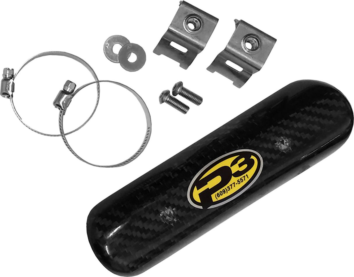 P3Heat Shield Carbon Fiber 5" Universal200005