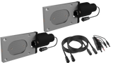 QTP Bolt-On QTEC Dual Low Profile Oval Electric Cutout Valves - Pair QTEC66