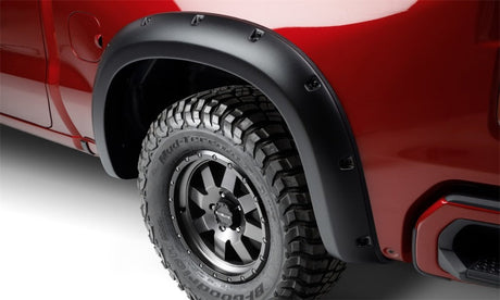 Bushwacker 16-21 Toyota Tacoma Forge Style Flares 4pc - Black 38125-08