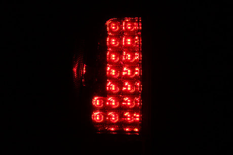 ANZO 2005-2008 Nissan Frontier LED Taillights Red/Clear 311071