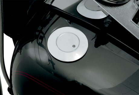 DRAG SPECIALTIES Tapa de gasolina - Lado izquierdo con luz LED DRAG009 