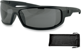 BOBSTER AXL Sunglasses - Gloss Black - Smoke EAXL001