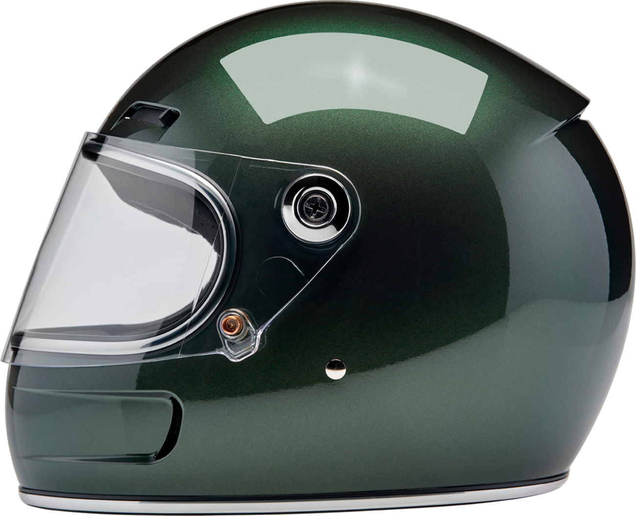 BILTWELL Gringo SV Helmet - Metallic Sierra Green - Large 1006-324-504