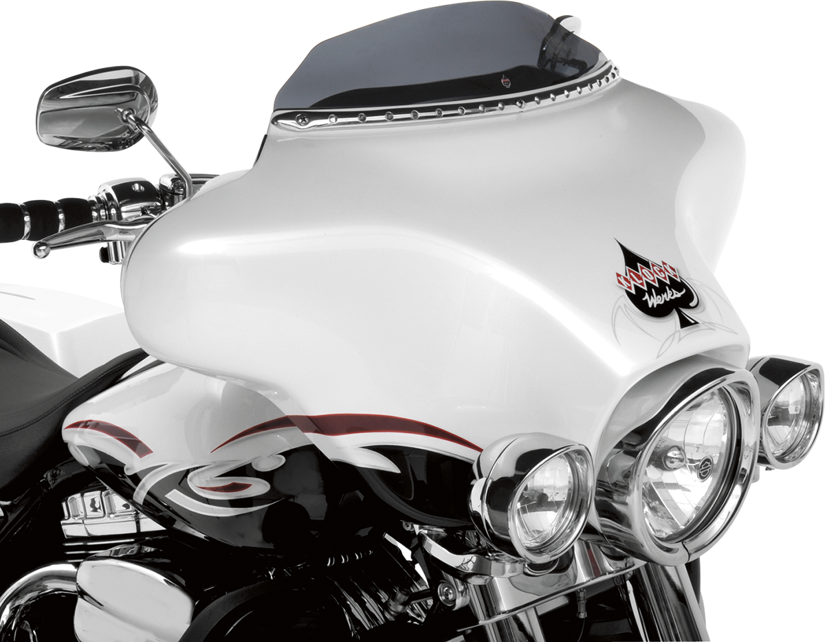 KLOCK WERKS Flare™ Windshield - 3-1/2" - Dark Tinted - '96-'13 FLHT KWW-01-0203