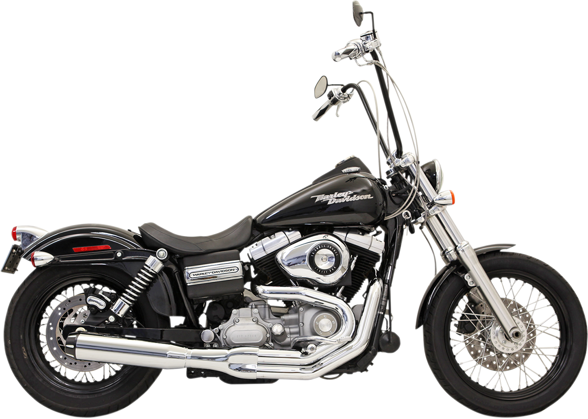 BASSANI XHAUST B1 2:1 Exhaust - Chrome 1D18R