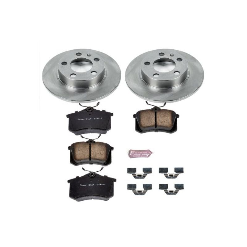 Power Stop 98-10 Volkswagen Beetle Rear Autospecialty Brake Kit KOE847