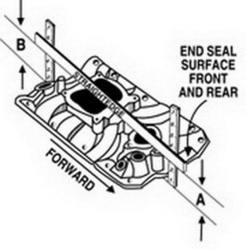 Edelbrock S/B Chevy RPM Air-Gap Manifold 7501
