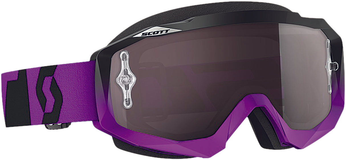 SCOTT Hustle Oxide Goggle Purpl/Blk W/Silver Chrome Lens 240587-4968269