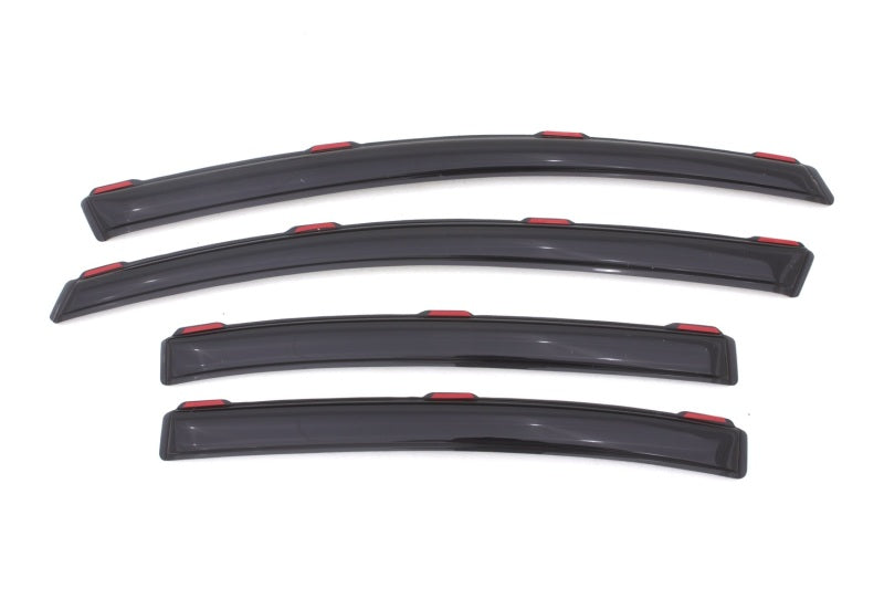 AVS 12-15 Honda Civic Ventvisor In-Channel Front & Rear Window Deflectors 4pc - Smoke 194462