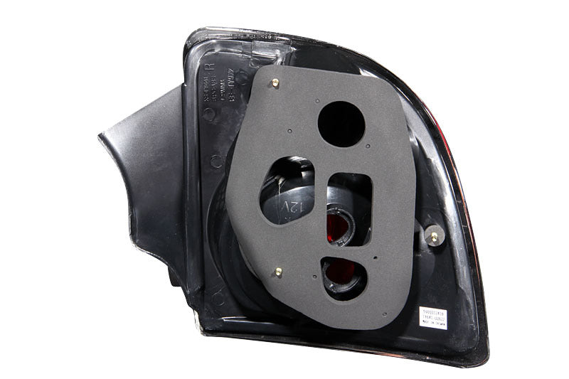ANZO 2000-2005 Toyota Celica Taillights Black 221106