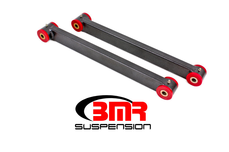 BMR 05-14 S197 Mustang Non-Adj. Boxed Lower Control Arms (Polyurethane) - Black Hammertone TCA032H