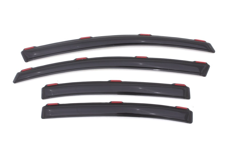 AVS 12-15 Honda Civic Ventvisor In-Channel Front & Rear Window Deflectors 4pc - Smoke 194462