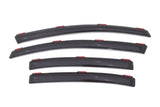 AVS 12-15 Honda Civic Ventvisor In-Channel Front & Rear Window Deflectors 4pc - Smoke 194462
