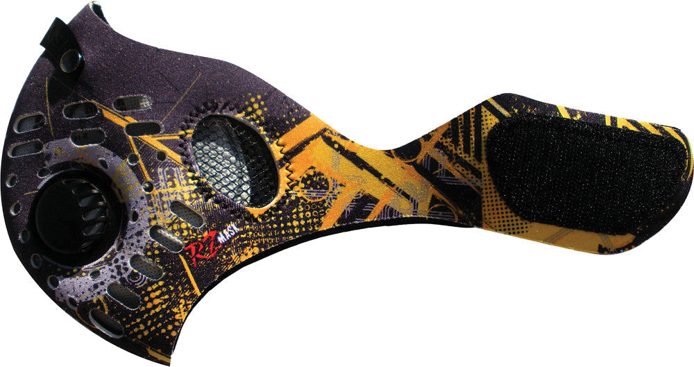 RZ MASK Adult Xl Mask (Digi-Tech Yellow) 75987