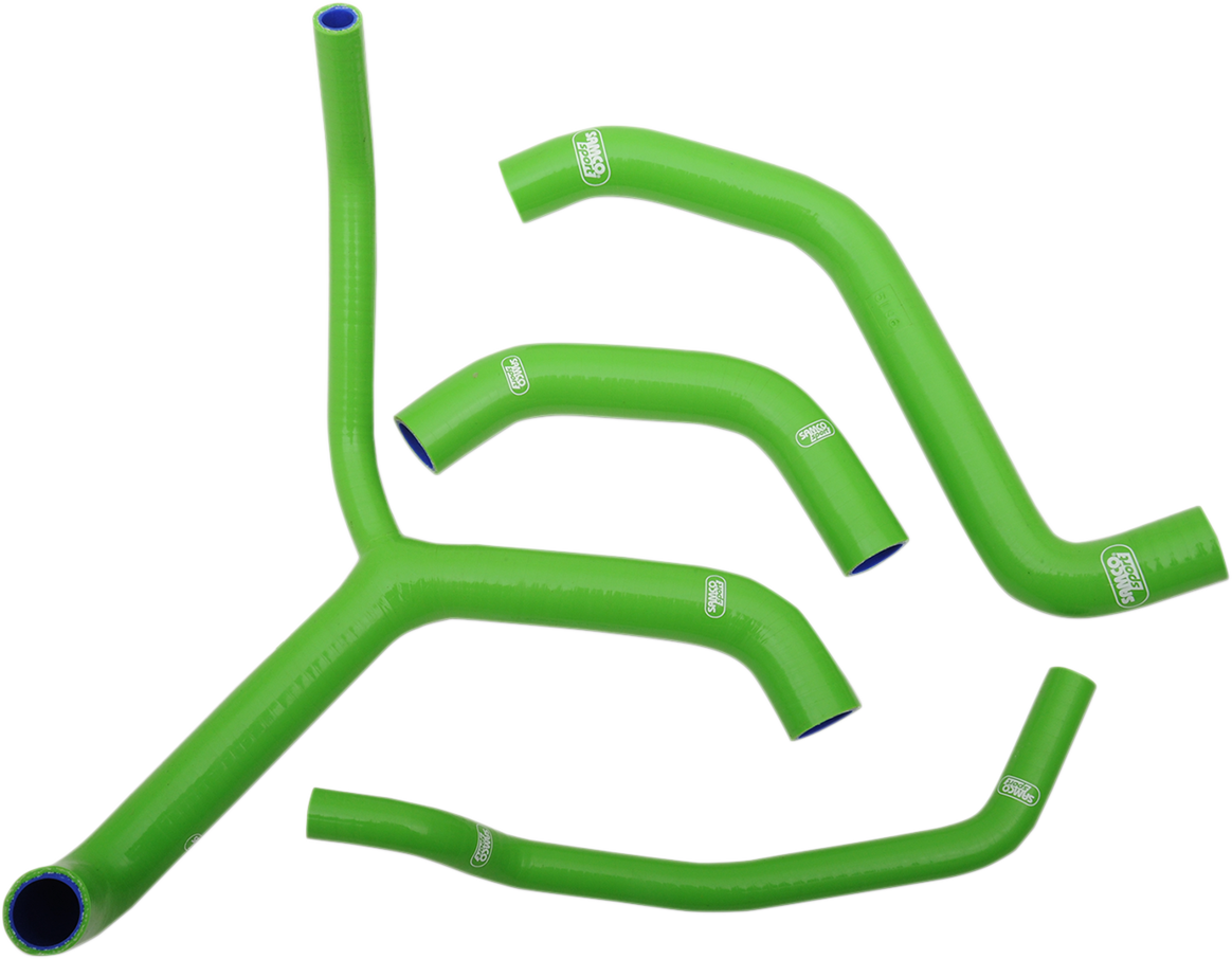 SAMCO SPORT Radiator Hose Kit - Green - Kawasaki KAW78-GN