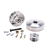 BBK 97-04 Ford F150 Expedition 4.6 5.4 Underdrive Pulley Kit - Lightweight CNC Billet Aluminum (3pc) 15550