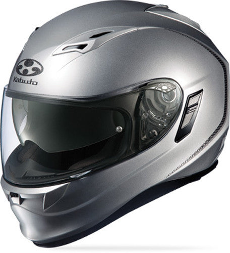 KABUTOKamui Solid Helmet Aluminum Silver Xs7689005