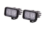 Diode Dynamics Stage Series 2 In LED Pod Sport - White Flood Standard WBL (Pair) DD6392P