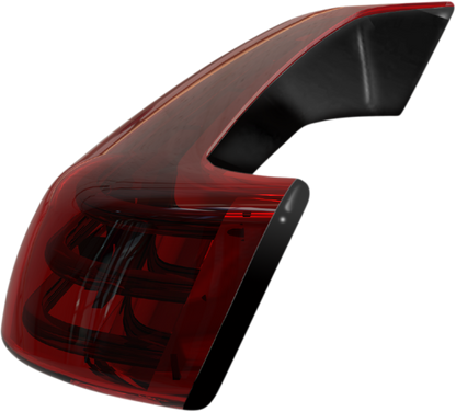 CUSTOM DYNAMICS Saddlebag LED Lights - Sequential - Black/Red PB-SBSEQ-BCM-BR