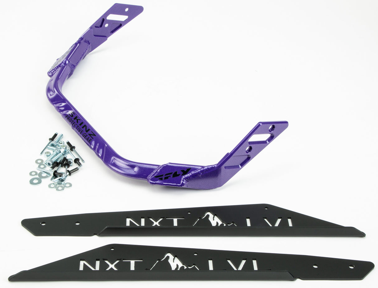SPG Nxt Lvl Rear Bumper Black/Plum Pol NXPRB225-FBK/PCP