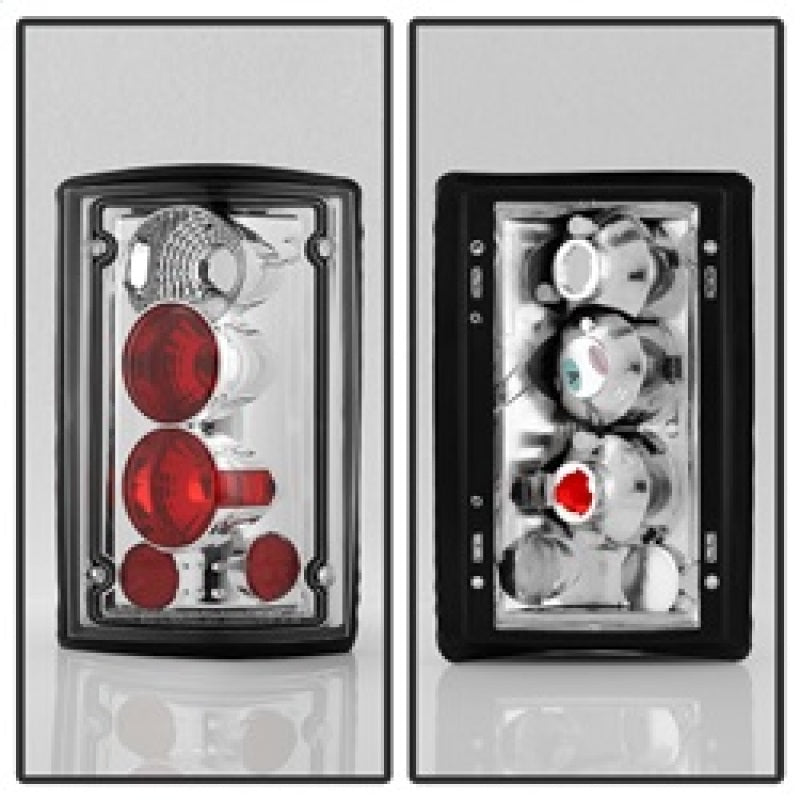 Spyder Ford Excursion 00-06/Econoline 150/250/350/450/550 95-06 Euro Tail Lights Chrm ALT-YD-FEC00-C 5002921
