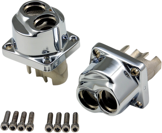 DRAG SPECIALTIES Lifter Blocks - Chrome - Evolution/Big Twin 26533-BOX