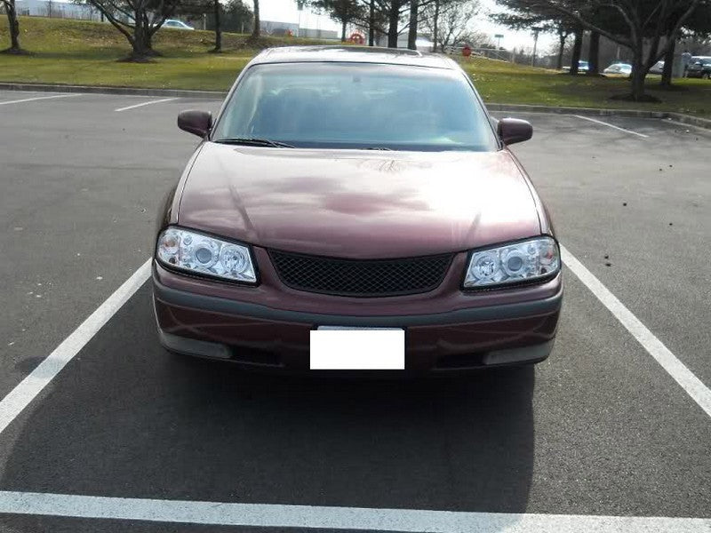 Spyder Pontiac GTO 04-06 Projector Headlights LED Halo LED Chrome High H1 Low H1 PRO-YD-PGTO04-HL-C 5011756