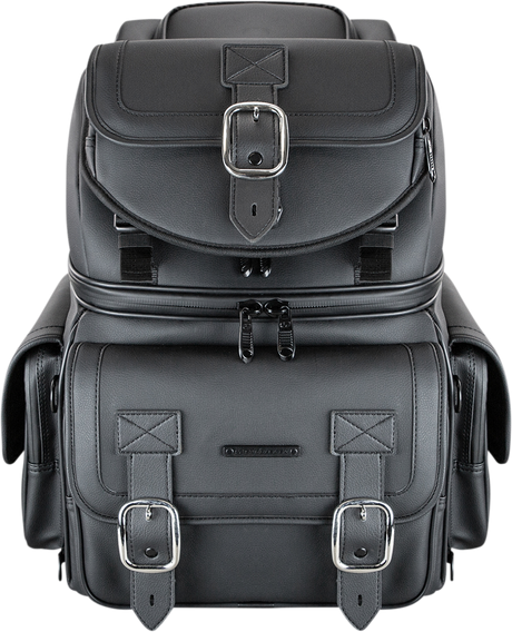 SADDLEMEN BR3400D Sissy Bar Bag - Black EX000972
