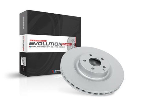 Power Stop 06-13 Audi A3 Front Evolution High Carbon Geomet Coated Rotor EBR898EVC