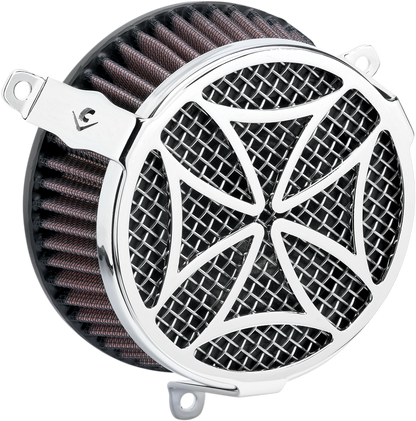 COBRA Cross Air Filter - Chrome - VT1300 06-0133-02