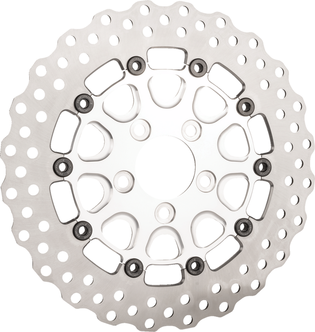 SLYFOX Rear Rotor - Raw - 11.8" 0133-1813S-M