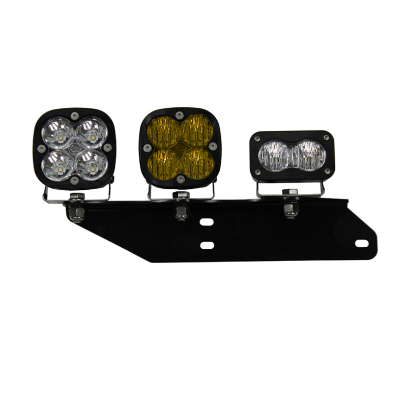 Baja Designs 17-18 F-150 Raptor Fog Light & Sportsmen Fog Pocket Kit - Amber 447717