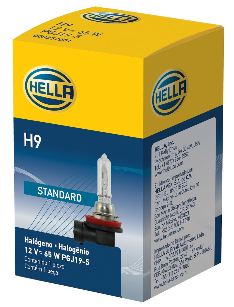 Hella Bulb H9 12V 65W PGJ19-5 T4 LAH9