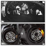xTune 04-05 Honda Civic (Excl Hatchback/Si) OEM Style Headlights - Black (HD-JH-HC04-4D-AM-BK) 9042706